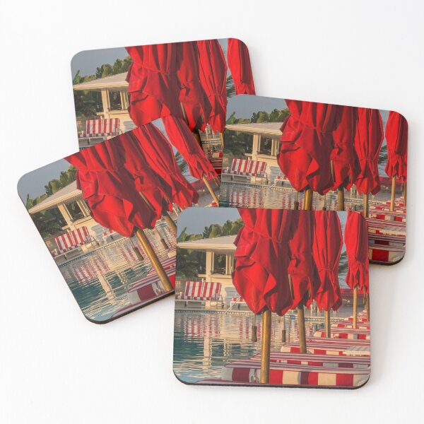 Item preview, Red Stripes at the Pool designed and sold by Carolyn Eaton.