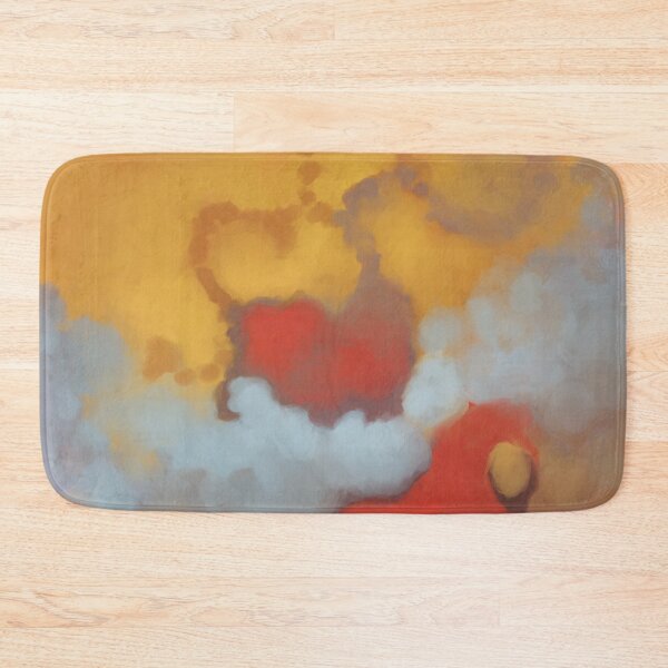 Artikelvorschau, Abstract, contemporary, painting, pattern, red, ochre, light grey entworfen und verkauft von Svitac.
