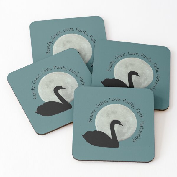 Item preview, Swan designed and sold by Prints4Pagans.