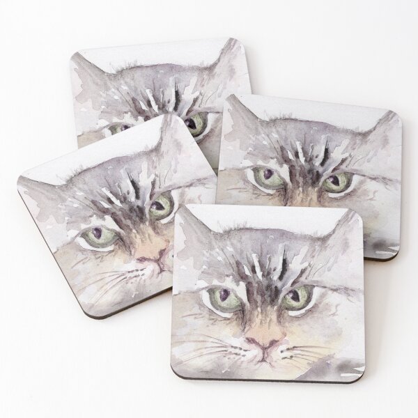 Item preview, Cute Cat Face  designed and sold by Beescart.