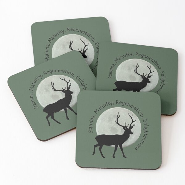 Item preview, Stag designed and sold by Prints4Pagans.