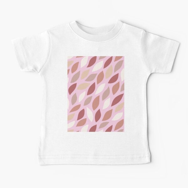 Item preview, Fairy Garden Leaves Pattern Sakura Pink designed and sold by NamColors.