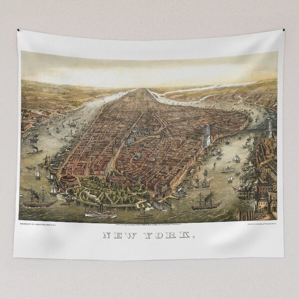 Item preview, New York City - 1873 designed and sold by paulrommer.