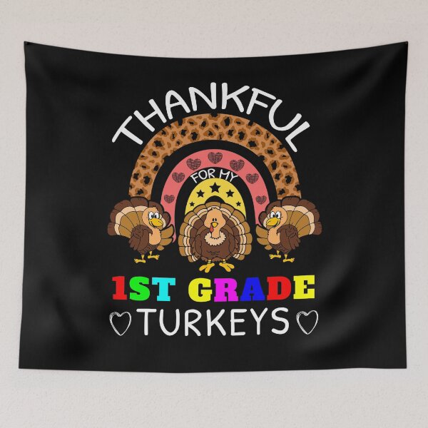 Item preview, Thankful For My 1st Grade Turkeys Cute Thanksgiving Teacher designed and sold by THEMADBRUSH.