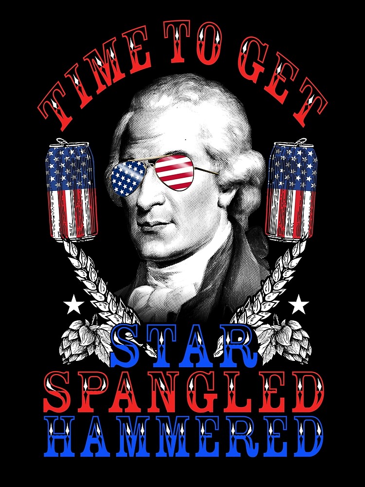 Thumbnail 3 von 3, Tuch, Time To Get Star Spangled Hammered 4th Of July Aaron Burr Gear designt und verkauft von DynamicDesign.