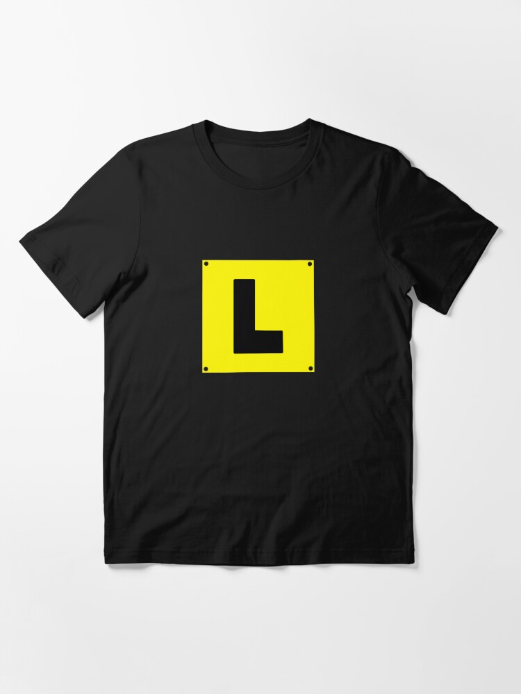 L Plate Learner Driver T Shirt By Smarttees Redbubble - roblox t shirts images in driver