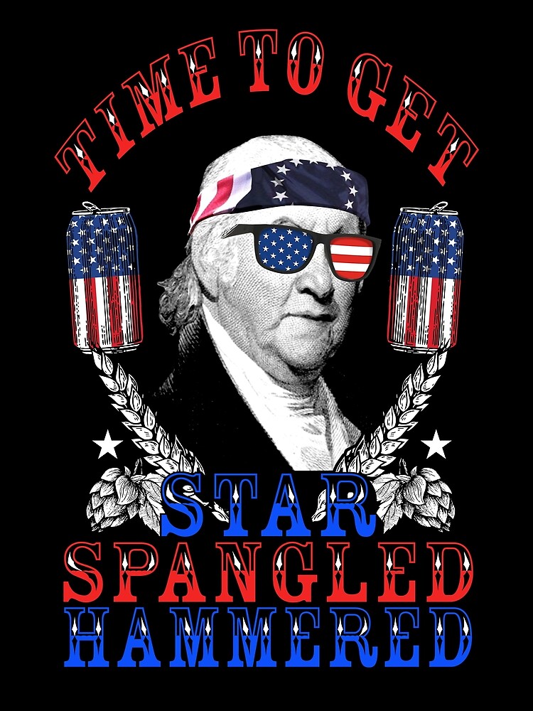 Thumbnail 3 von 3, Tuch, Time To Get Star Spangled Hammered 4th Of July Paul Revere Gear designt und verkauft von DynamicDesign.