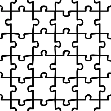 Artwork thumbnail, Classic Puzzle Pattern by RafaelLima7