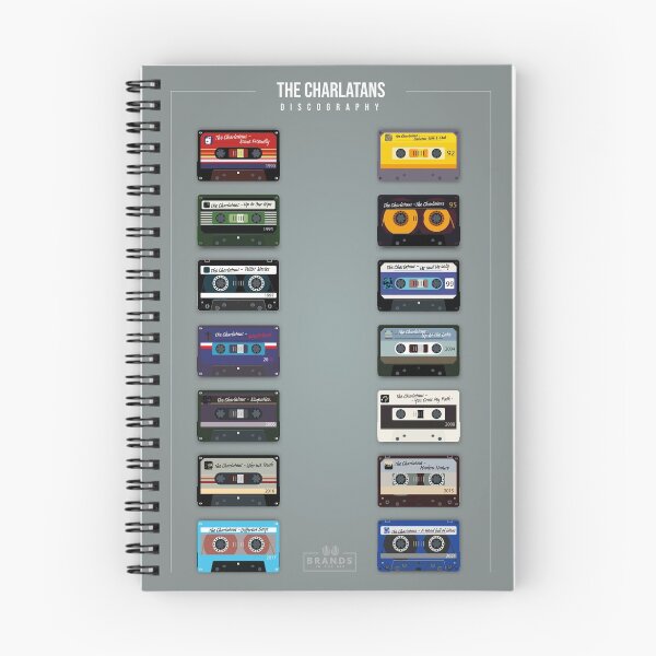 Item preview, Charlatans Discography Cassettes designed and sold by Russell Purdy.
