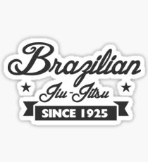 Vintage Brazilian Jiu_Jitsu Since 1925 Sticker