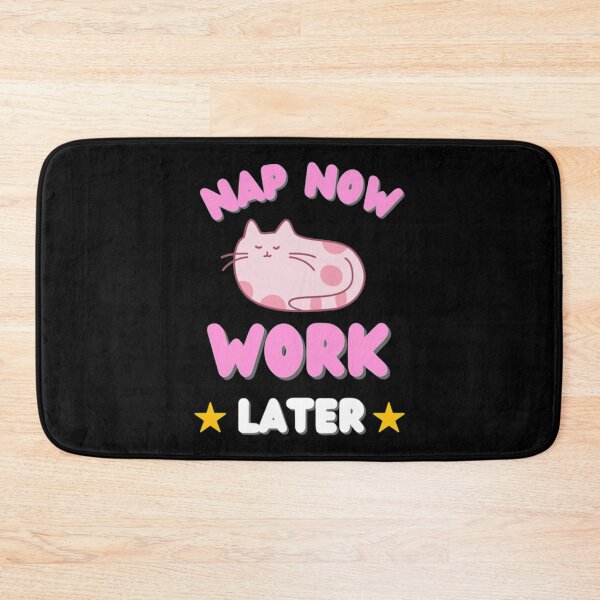 Item preview, Nap Now Work Later   designed and sold by LemonMuMu.