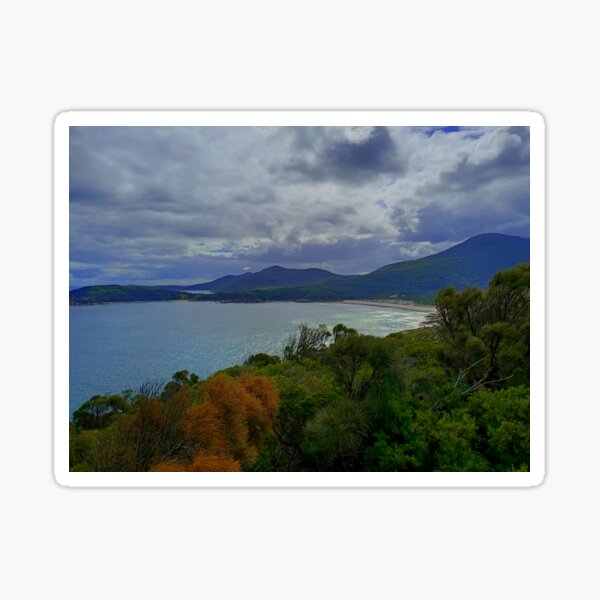 Pillar Point Lookout (right side) | Wilsons Promontory National Park | Victoria | Australia Sticker