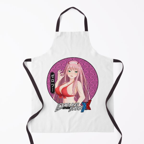 Item preview, cute zero two in red bikini designed and sold by ngangkangart.