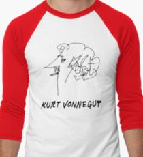 Camiseta ¾ estilo béisbol Kurt Vonnegut