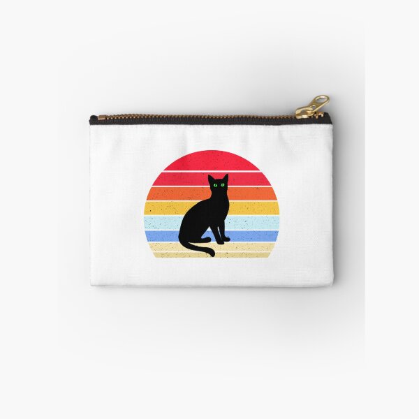 Item preview, Retro vintage black cat    designed and sold by LemonMuMu.