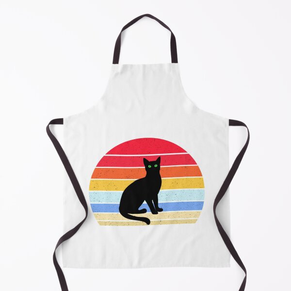 Item preview, Retro vintage black cat designed and sold by LemonMuMu.