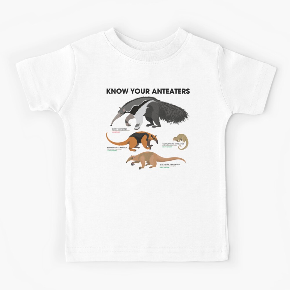 Know Your Anteaters Kids T-Shirt for Sale by PepomintNarwhal