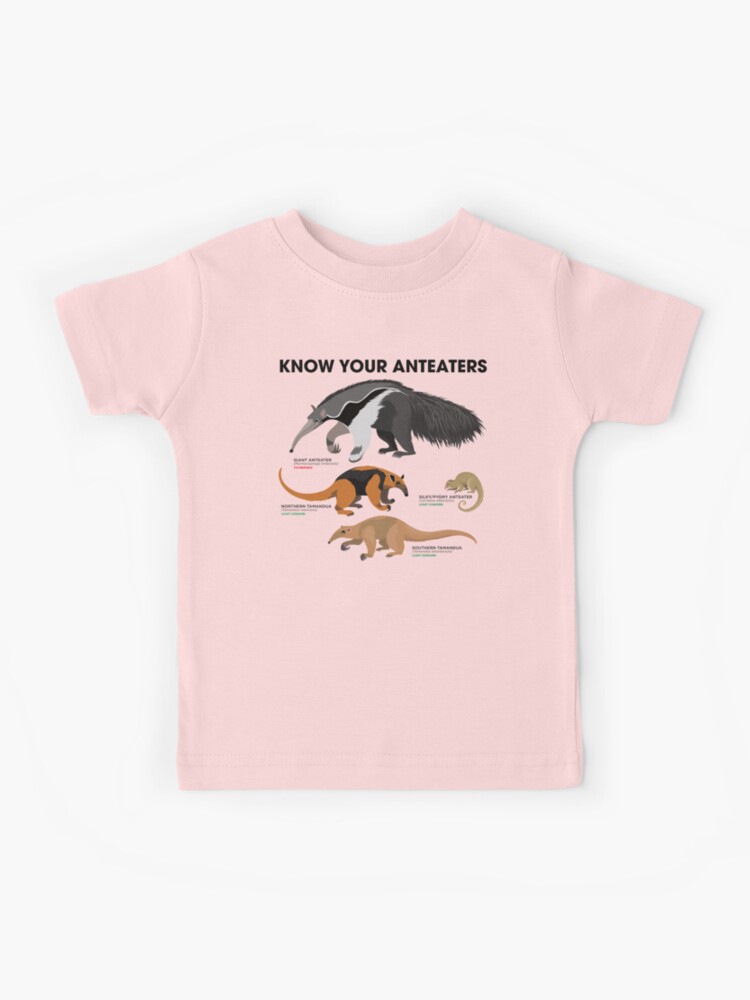 cheeky silky anteater hand drawn Kids T-Shirt for Sale by MiraNomegusta