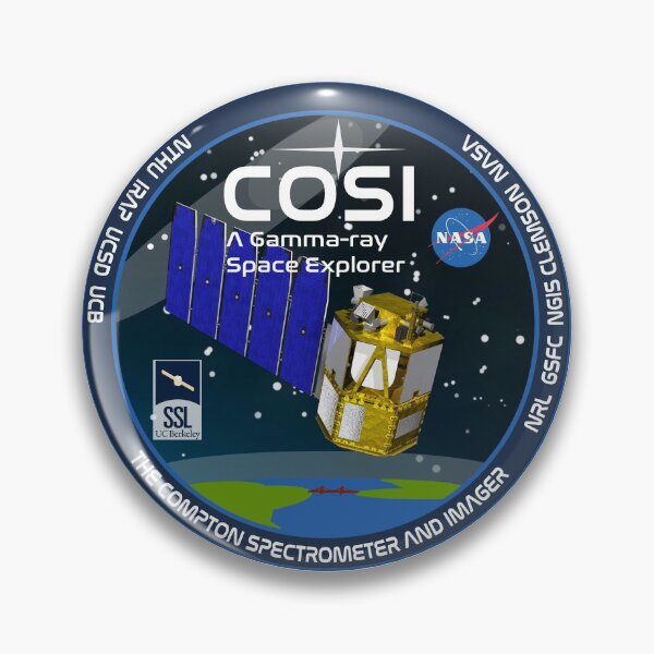 Item preview, Compton Spectrometer and Imager (COSI) Logo designed and sold by Nikki SpaceStuffPlus.