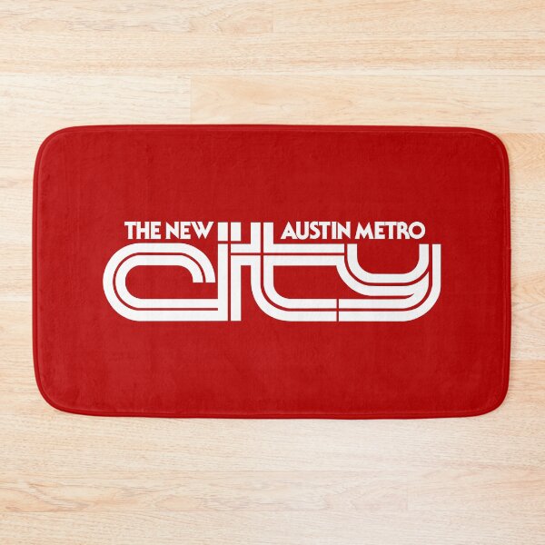 Item preview, Austin Metro City white graphic logo T-shirt designed and sold by RJWautographics.
