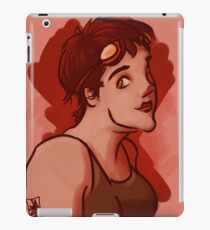 Hazel Eyed Girl with Goggles iPad Case/Skin