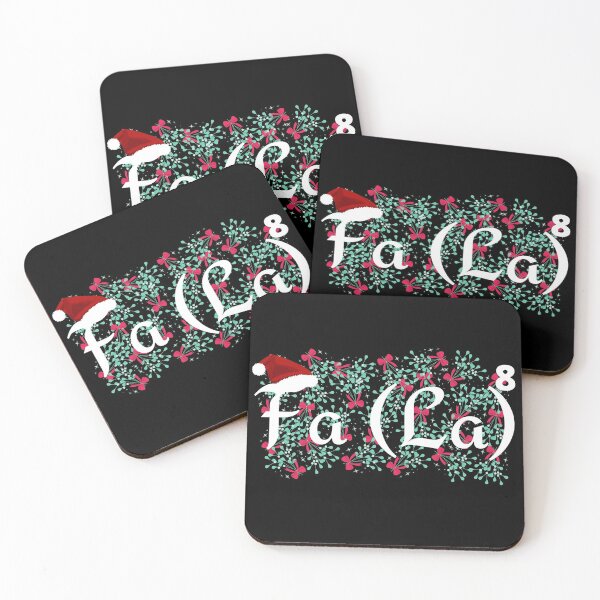 Item preview, Fa (La) To The 8th Power, Christmas Teacher Math, Math Fa La, Cute Fa La, Cute Christmas Math design designed and sold by Vibing-Right.