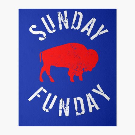 Buffalo Sunday Funday Fun Buffalo New York Sunday Funday NY Sweatshirt