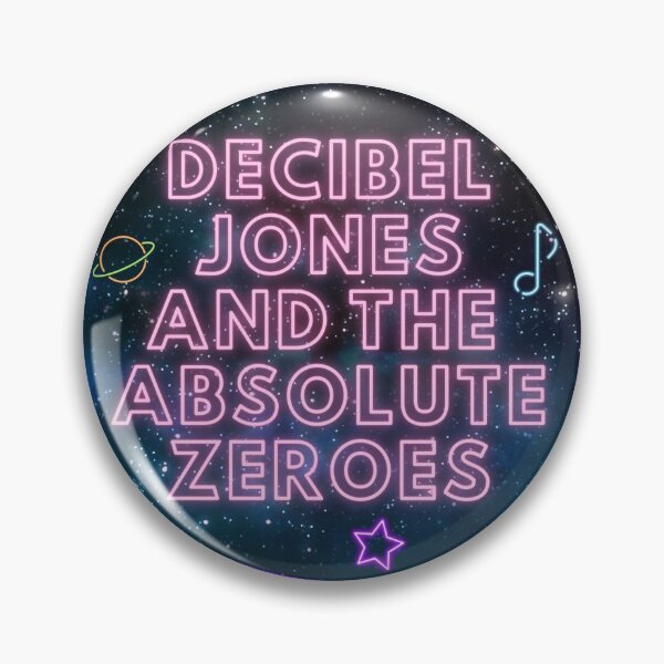 Item preview, Decibel Jones and the Absolute Zeroes designed and sold by InkThinkArt.