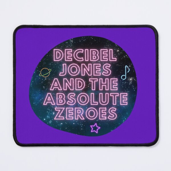 Item preview, Decibel Jones and the Absolute Zeroes designed and sold by InkThinkArt.