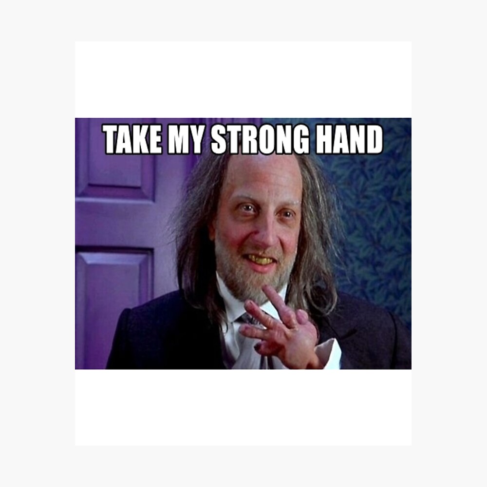 Scary movie strong hand   Poster