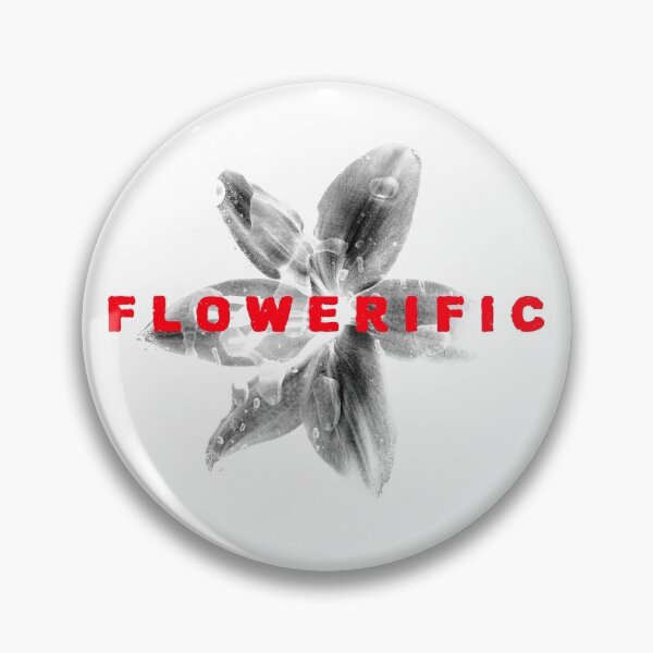 Item preview, Flowerfic - funny witty flower design from CoolCleverCute (Red, Black) designed and sold by CoolCleverCute.