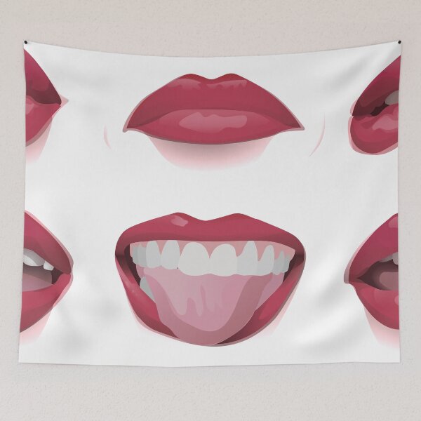 Item preview, Mouths Positions Bright Lips designed and sold by UmutK.