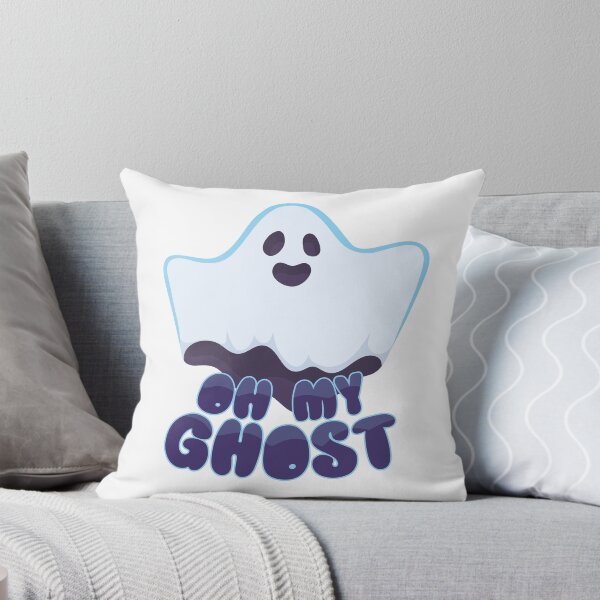 Item preview, Halloween Scary Ghost Spooky Halloween Oh My Ghost designed and sold by StickerbashCo.
