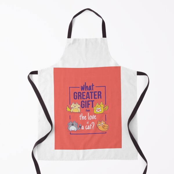 Item preview, What Greater Gift Than The Love of a Cat Graphic designed and sold by LemonMuMu.
