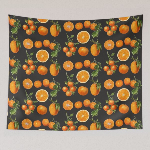 Item preview, Fresh Juicy Orange Pattern designed and sold by JoyforU.