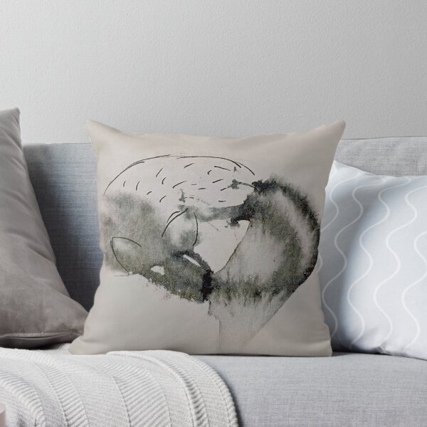 Item preview, Zorro de tinta soñoliento designed and sold by megvcreative.