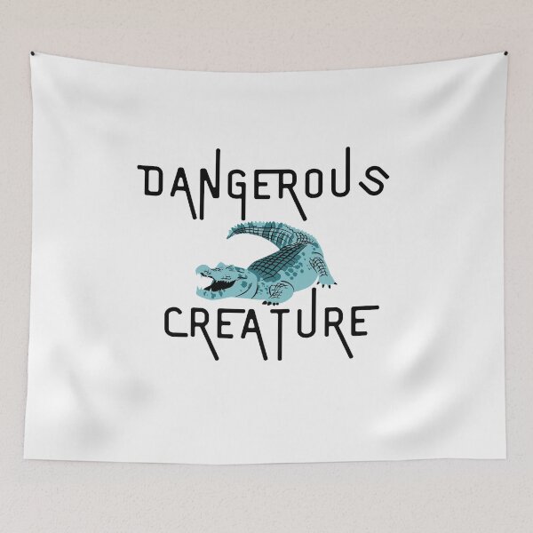 Item preview, Crocodile Dangerous Creature designed and sold by uranus-art.