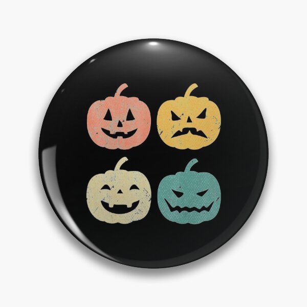 Item preview, Vintage Halloween Pumpkin Costume Pumpkin Face Emotions   designed and sold by LemonMuMu.