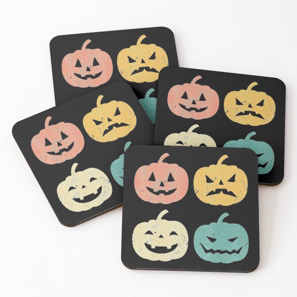 Item preview, Vintage Halloween Pumpkin Costume Pumpkin Face Emotions   designed and sold by LemonMuMu.
