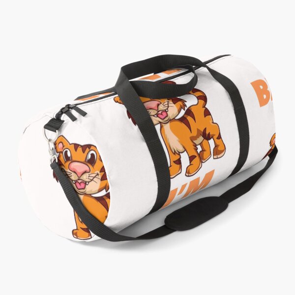 Item preview, I’m Brave-Baby Tiger-White Background  designed and sold by Trendi61.