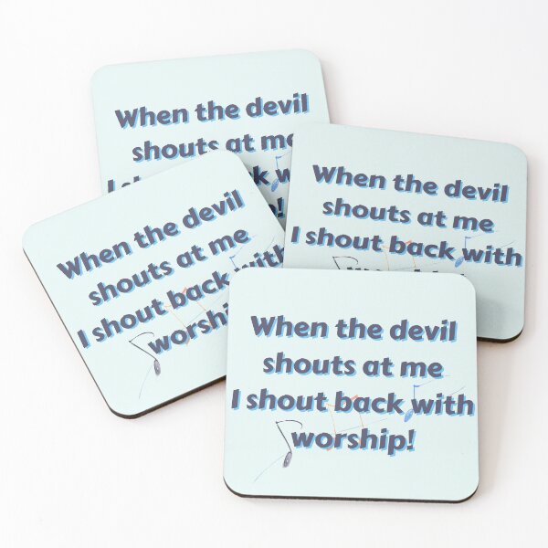 Item preview, When the devil shouts at me! designed and sold by mindmaster007.