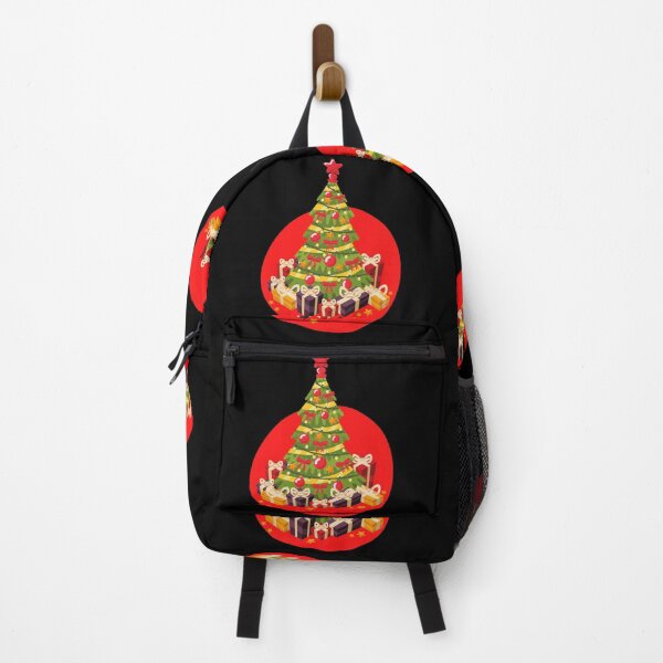 Item preview, Hand Drawn Painted Christmas tree with balls illustration designed and sold by Red-ElYoubi.