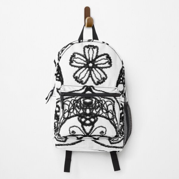 Item preview, ֎ LACE ֍ Black&White BW Scribbles ~Star~ Mandala Medallion Kaleidoscope Sacred Geometry~Day of Dead:Dia de los Muertos designed and sold by Spinning Plates 360.
