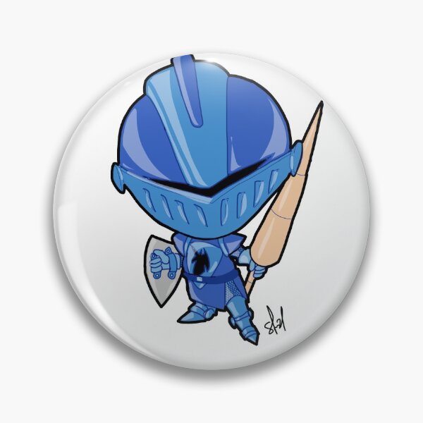 Item preview, Little blue knight  designed and sold by Pittstop.