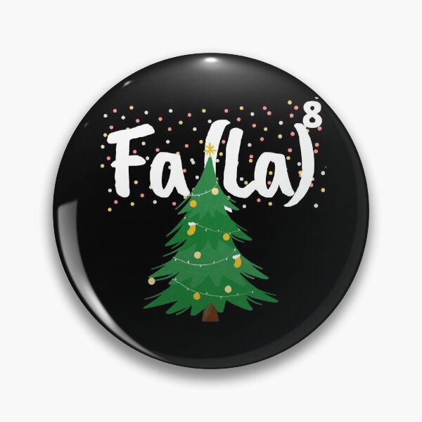Item preview, Fa (La) To The 8th Power, Christmas Teacher Math, Math Fa La , Cute Fa La , Cute Christmas Math design designed and sold by Vibing-Right.