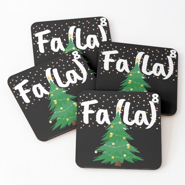 Item preview, Fa (La) To The 8th Power, Christmas Teacher Math, Math Fa La , Cute Fa La , Cute Christmas Math design designed and sold by Vibing-Right.