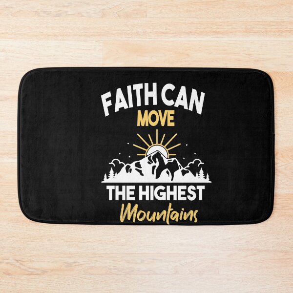 Item preview, Faith Can Move The Highest Mountains designed and sold by Heddar Badreddine.