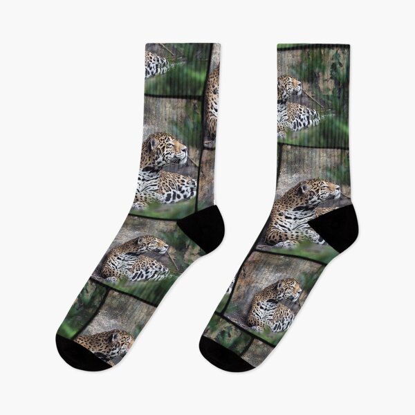 Item preview, Jaguar Sniffs the Wind Tiled Pattern designed and sold by KbytesOfJax Outdoor and Nature.