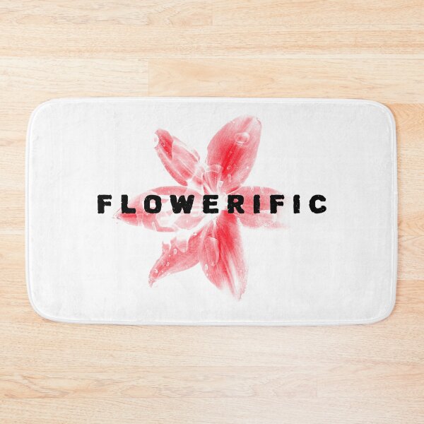Item preview, Flowerfic - funny witty flower design from CoolCleverCute (Red, Black writing) designed and sold by CoolCleverCute.