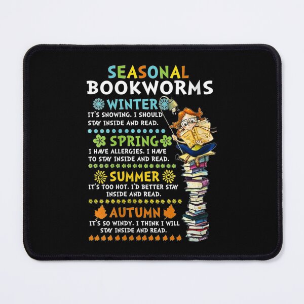 Item preview, Womens Seasonal Bookworms Winter Its Snowing I Should Stay Inside V Neck designed and sold by LemonMuMu.